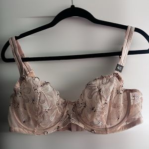 Paramour Ellie Full Figure Unlined Lace Bra 42C